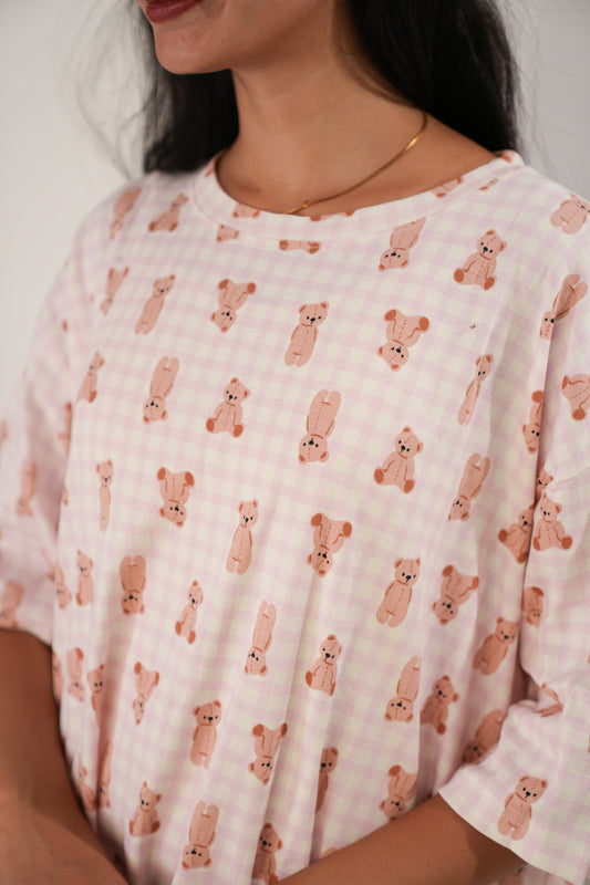 Pink panda