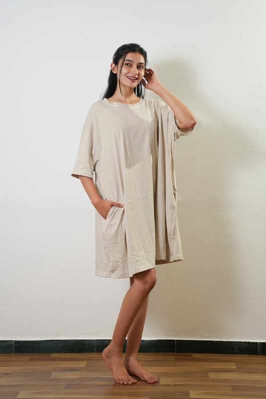 Beige strips