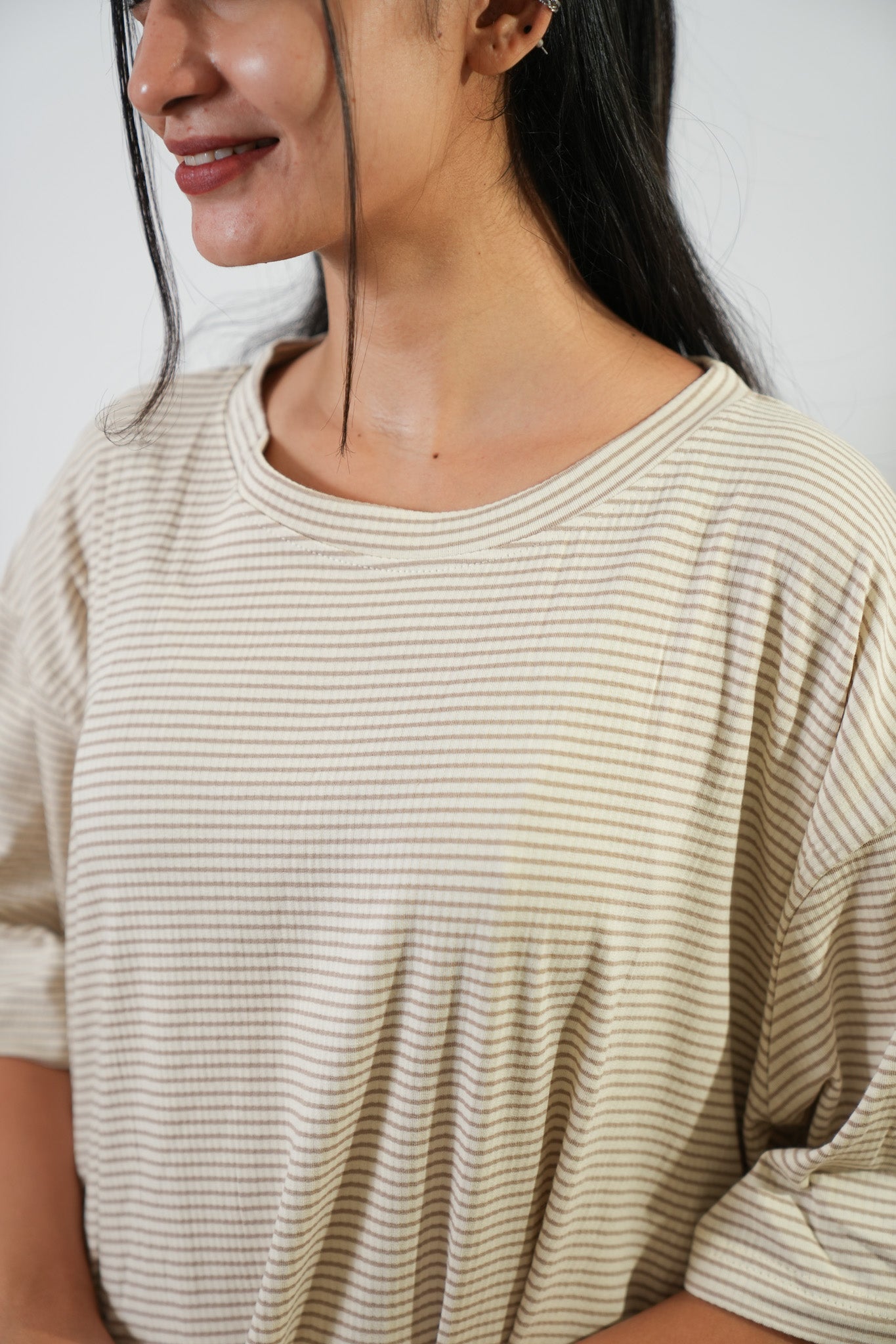 Beige strips