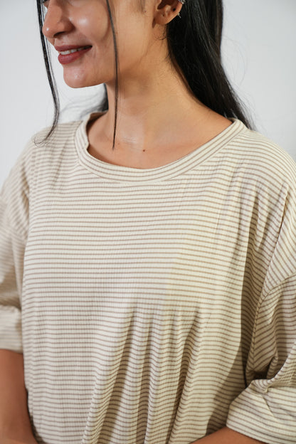 Beige strips