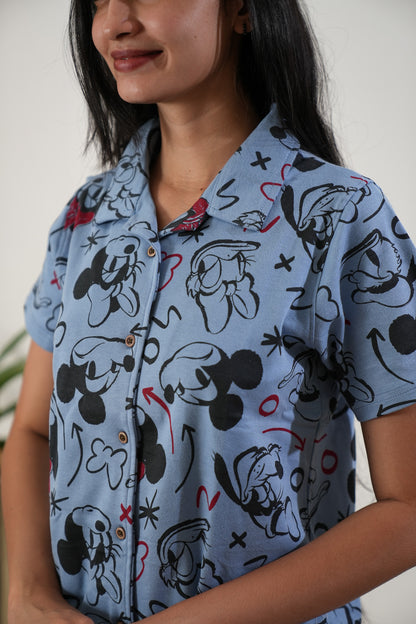 Blue mickey