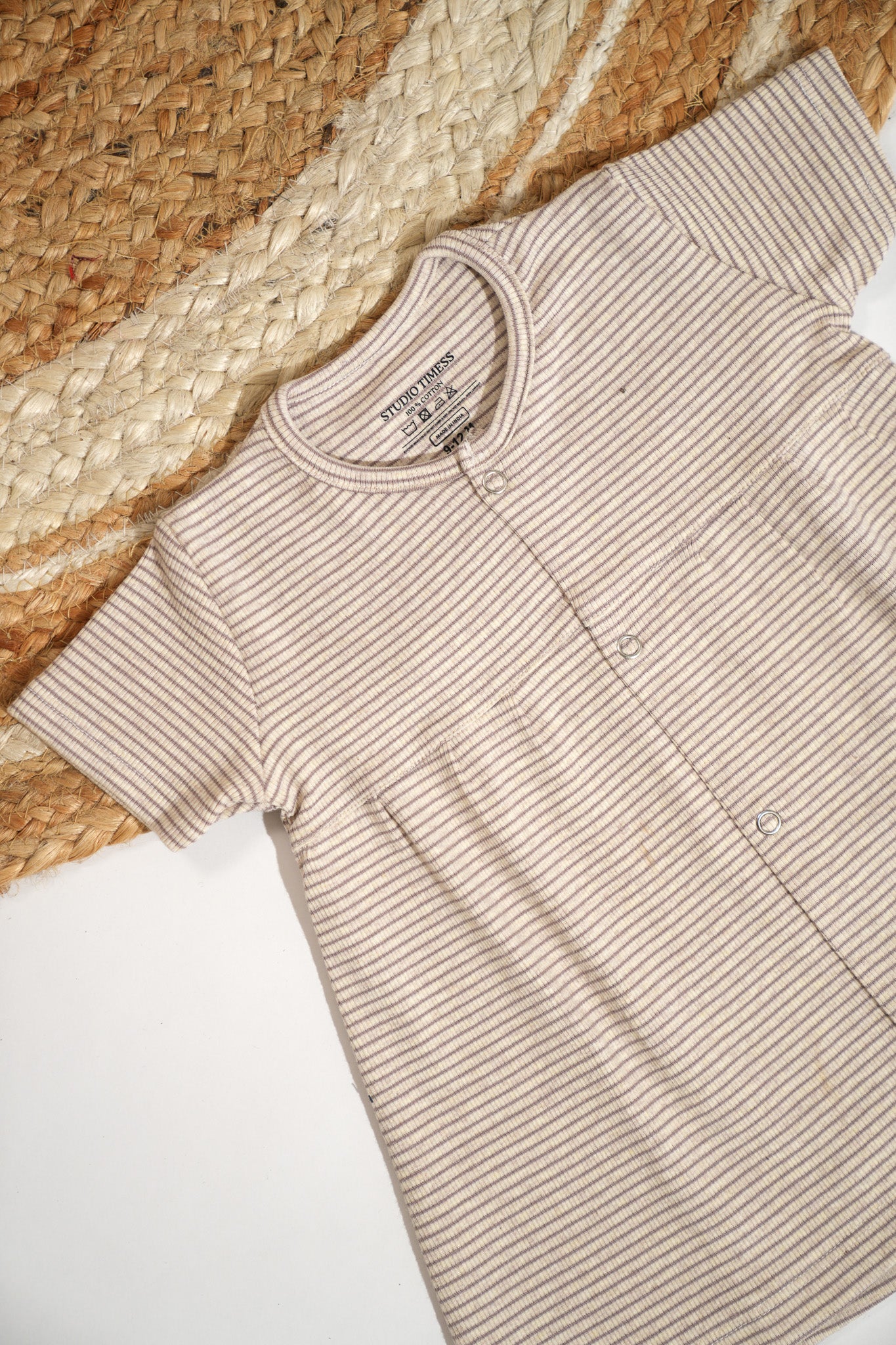 Soft Beige Stripes