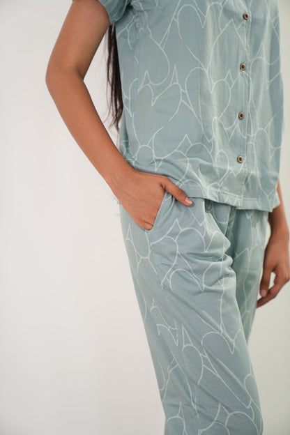 Sea green