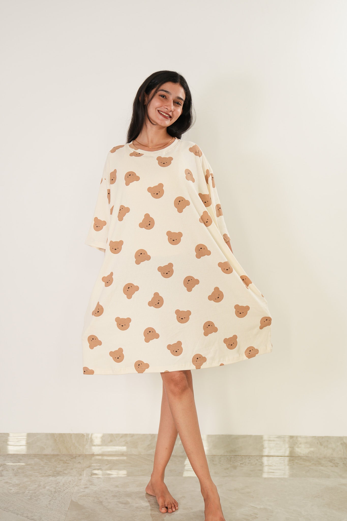 Beige panda
