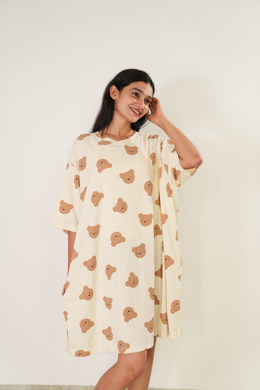Beige panda