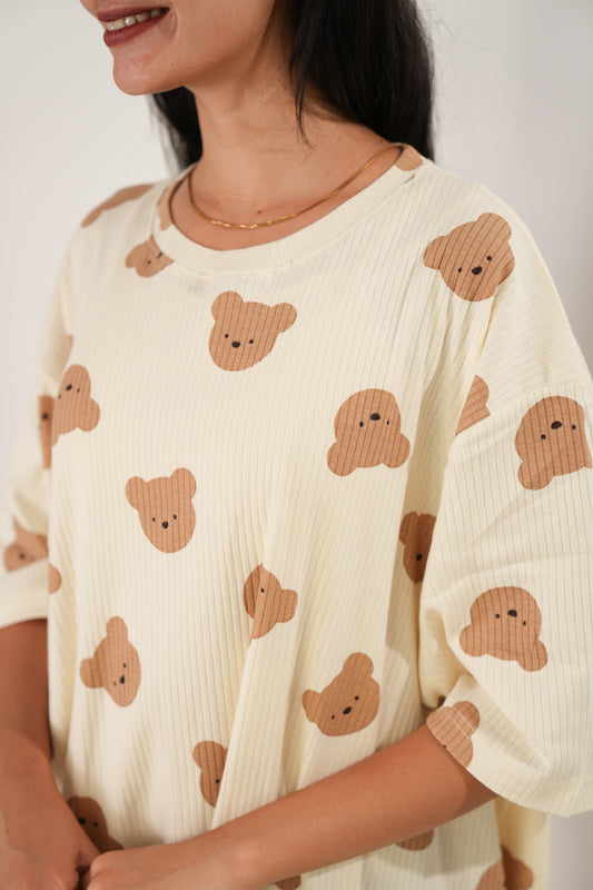 Beige panda