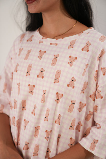 Pink panda